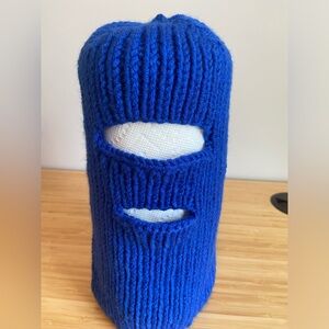 Hand Knit Unique Balaclava Ski Mask New - Never Worn